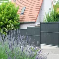 Recinzione da giardino in maglia saldata in 3D saldata